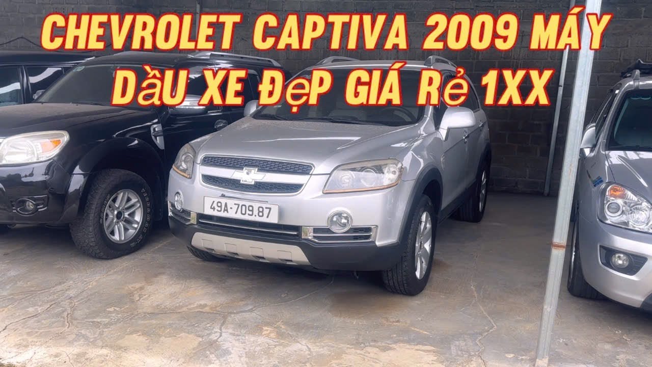 Hàng hiếm! Chevrolet Captiva 2009 máy dầu siêu đẹp giá rẻ bèo 195 triệu | Ôtô Ngọc Hợi