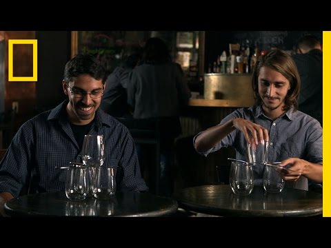 DIY - The Cup and Knife Game | Brain Games