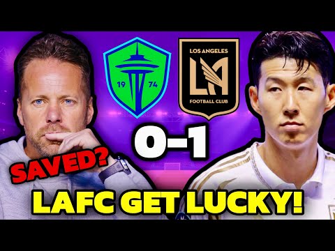 LAFC ESCAPE Seattle Sounders 1-0 | Dos Santos Job Saved?