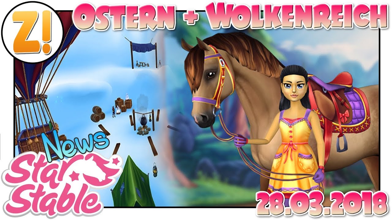 Star Stable Update Sso Frohe Ostern In Star Stable Das Wolkenreich Ist Da Update 28 03 2018 Youtube