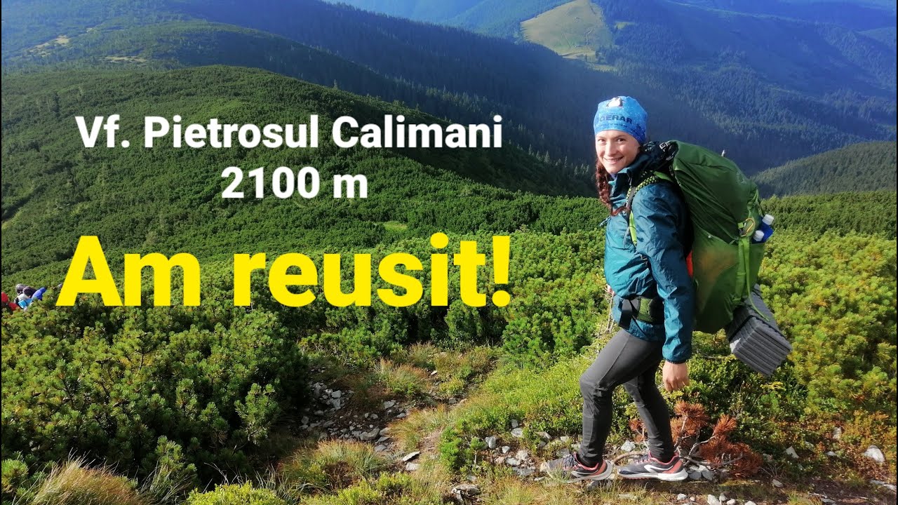 6 zile in munti (partea 3). Calimani. Ceata, vant, furtuna si multe frumuseti montane salbatice