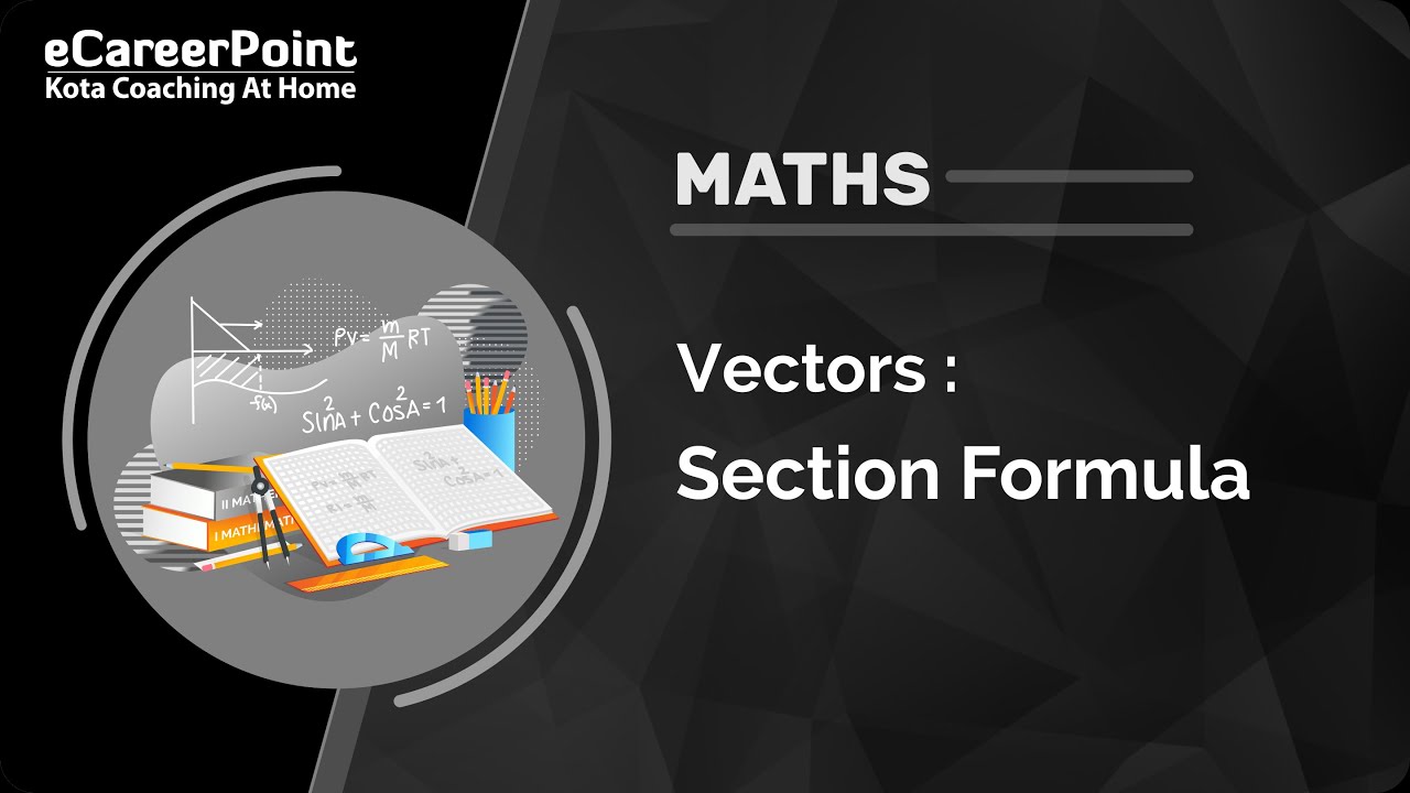 Vectors - Section Formula Video Lecture | Career Point English Medium