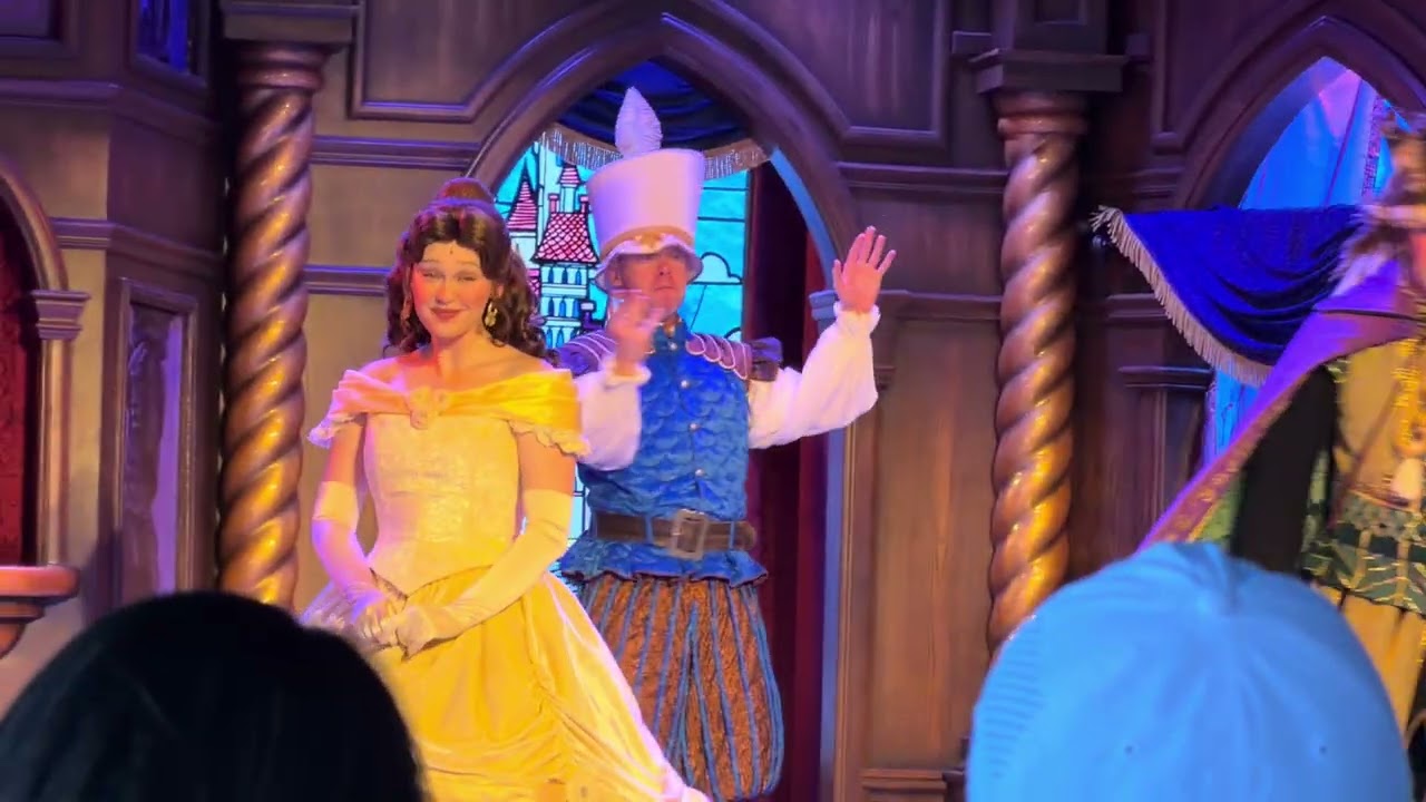 Beauty and the Beast Disneyland Royal Theatre Vaudeville