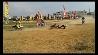 Super Grtrack D,Coco Jatuh M.fauzi & R.putra Saling Salip Desa Kota Galuh