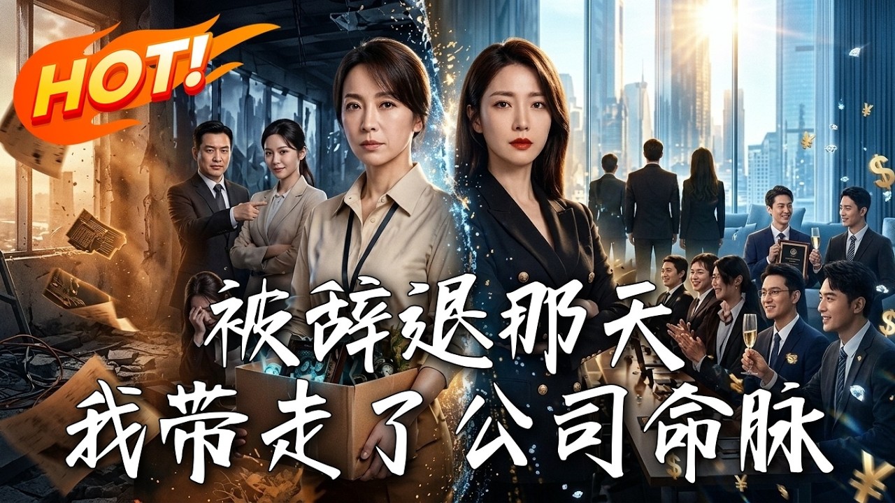 被辭退當天，她帶走核心資源逆襲身價千萬