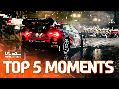 Top 5 Moments | WRC Rallye Monte-Carlo 2023