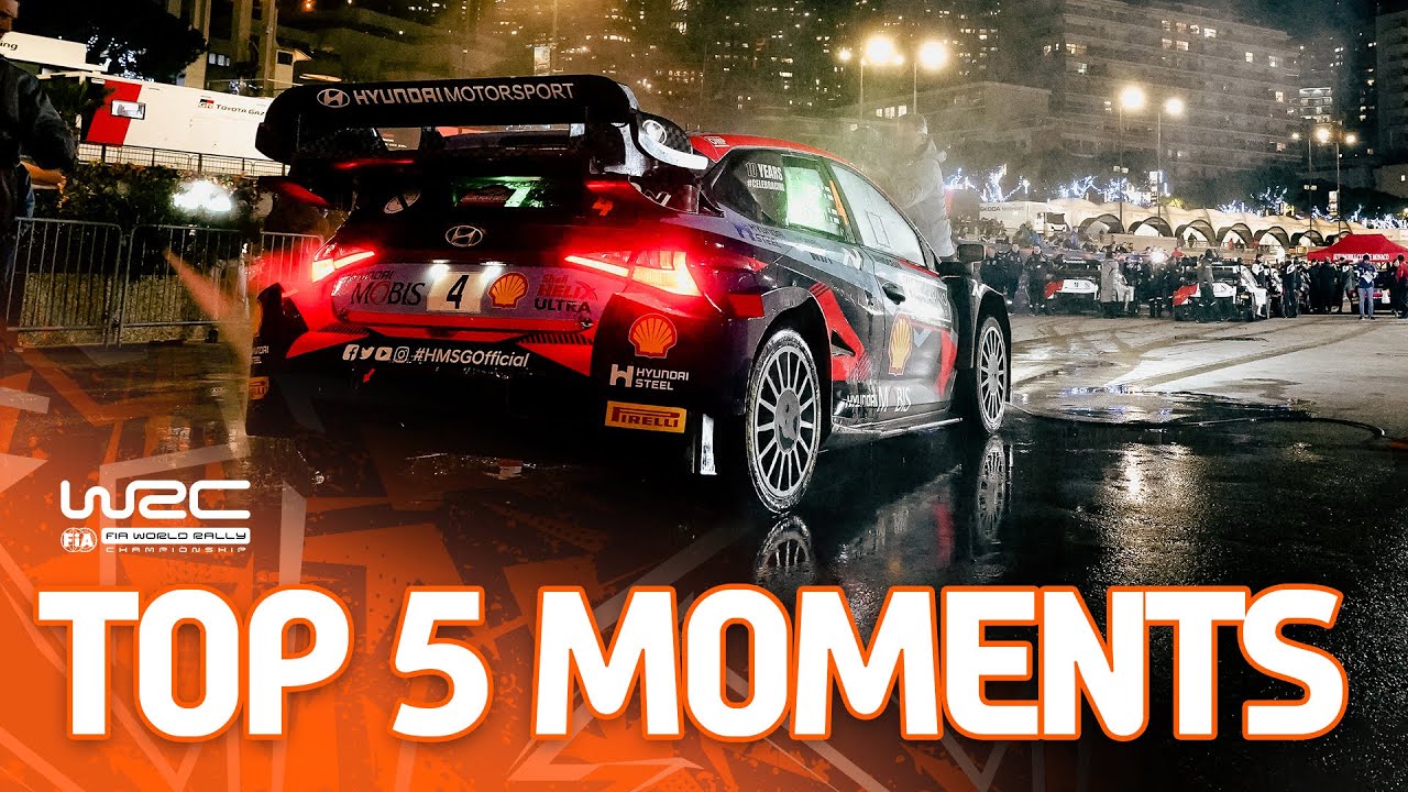 Top 5 Moments | WRC Rallye Monte-Carlo 2023