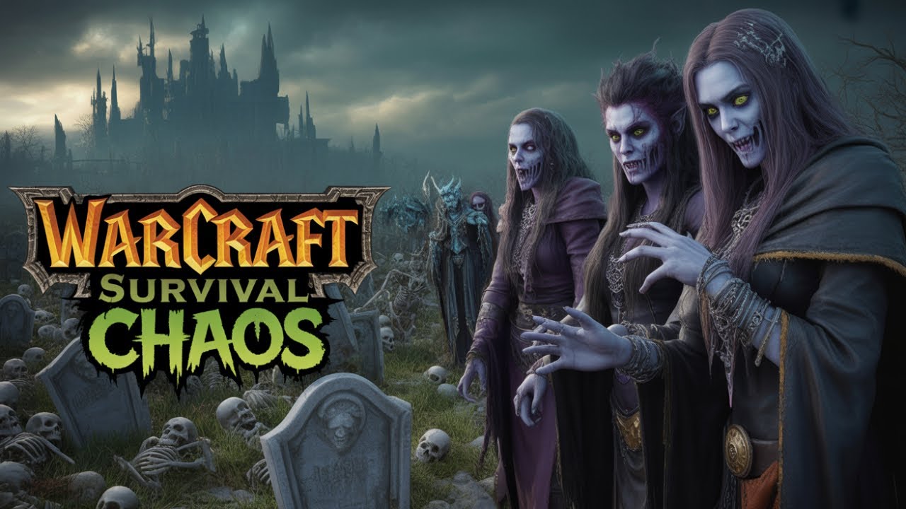 Warcraft 3: Survival Chaos #2 | Undead | Unbelievable ending!