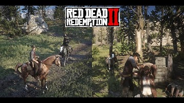 [Rare Encounter] Arthur and Javier Saving Bill From Bounty Hunters | Red Dead Redemption 2