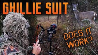 Deer Hunting with Ghillie Suit (Does it Work?) screenshot 4