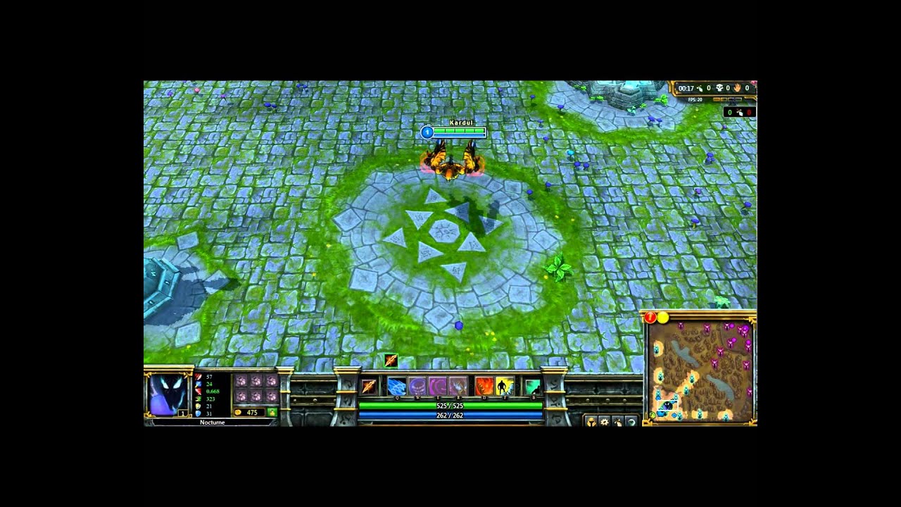 League of Legends - Ravager Nocturne Skin. 1080p HD