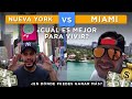 MIAMI 🏝 Vs Nueva York 🗽? Escoge BIEN ✔   .vivir en miami vivir en nueva york vivir en estados unidos