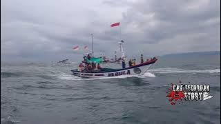 FULL TAWURAN PERAHU SLEREK PRIGI BERBURU IKAN TONGKOL !!!! TAWUR TAWURAN ANTARA KEDATON VS KURNIA