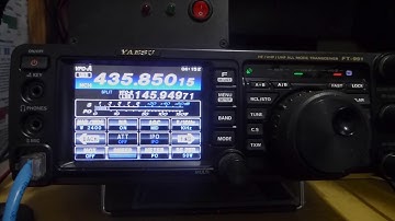 FT 991 Satellite Tracking using MacDoppler 2.26