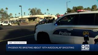 NOW: Police investigating shooting at 19th Ave and Dunlap