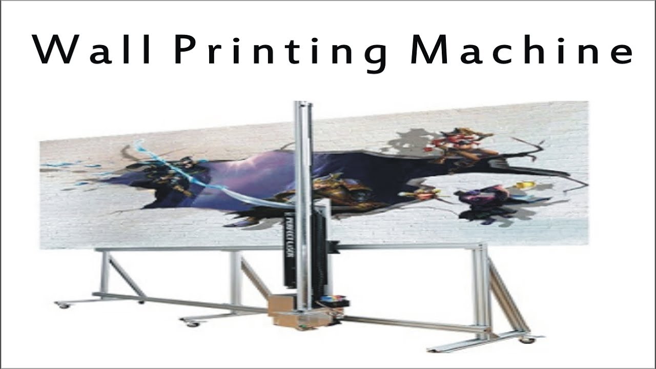 Wall Mural Digital 3D Inkjet Printing Machine YouTube