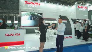 Interview- World’s first lightweight and flexible Solar Panel from Sunman Energy-eArc SNEC Shanghai