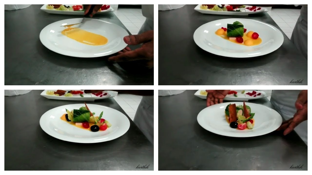 Art of Salad Decoration How To Decorate Salad Plate with Strawberry