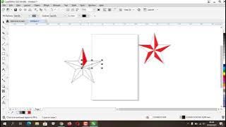 CARA MEMBUAT BINTANG MERAH PUTIH DI COREL DRAW 2020