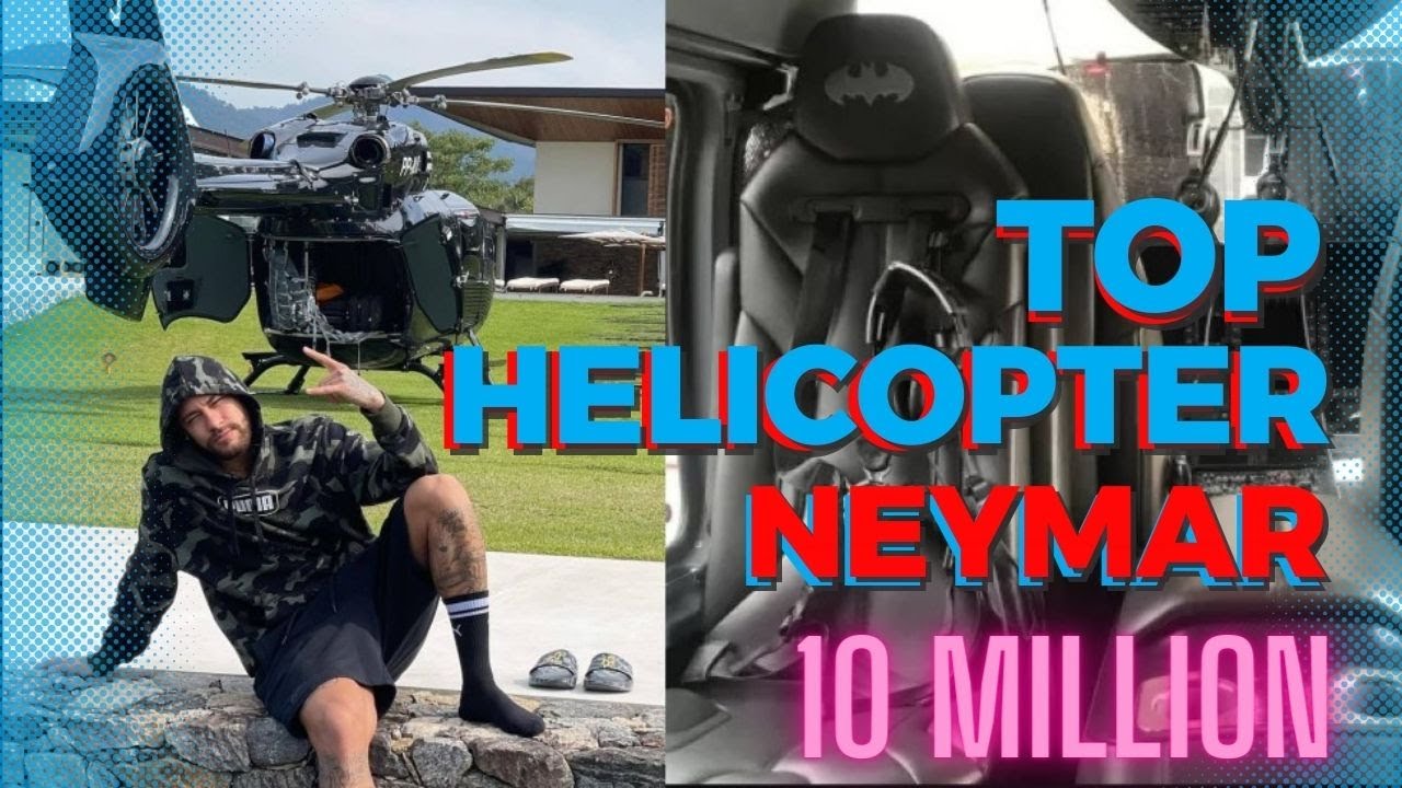 Flying High with Neymar: A Look Inside His Lavish Helicopter