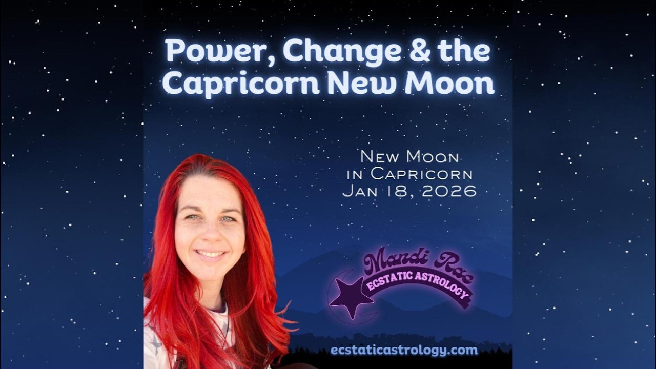 Power, Chance, & the Capricorn New Moon + Rising Signs