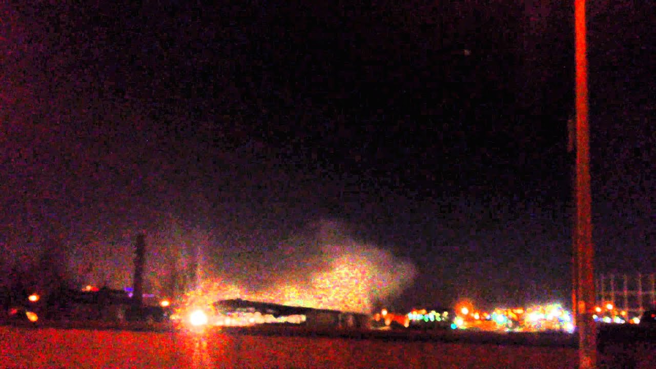 Paper Mill Fire Rages On - YouTube
