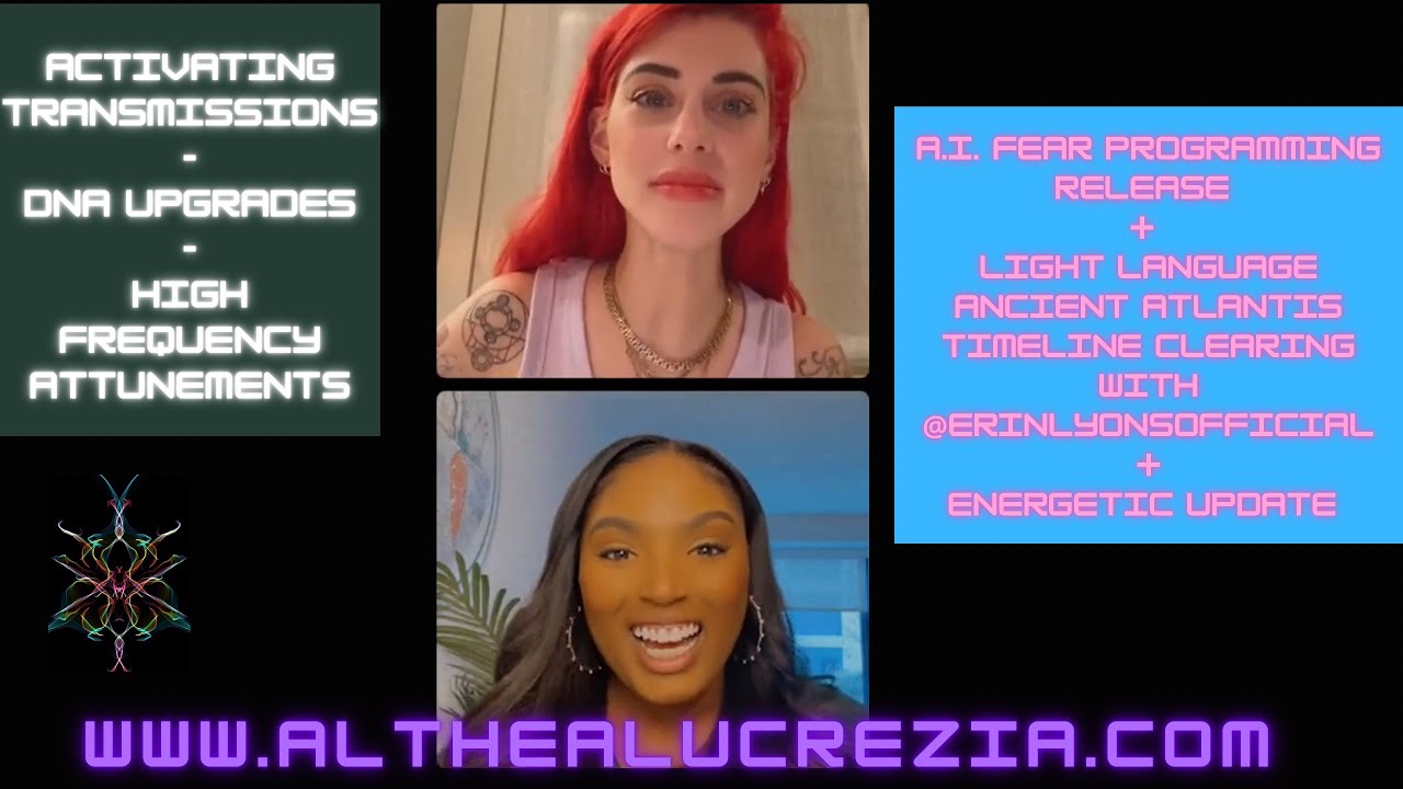 A.I. Fear Programming Release + Ancient Atlantis Timeline Clearing ...
