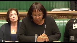 Diane In Parliament  Challenging Home Secretary Amber Rudd On  Sexual Abuse