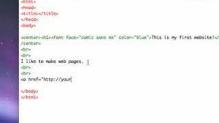 Your First Website: #003