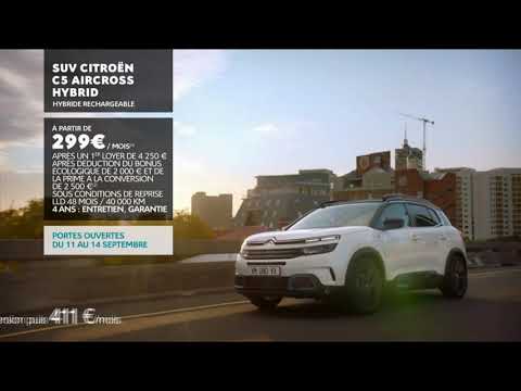 Pub SUV Citroën C5 Aircross Hybrid septembre 2020
