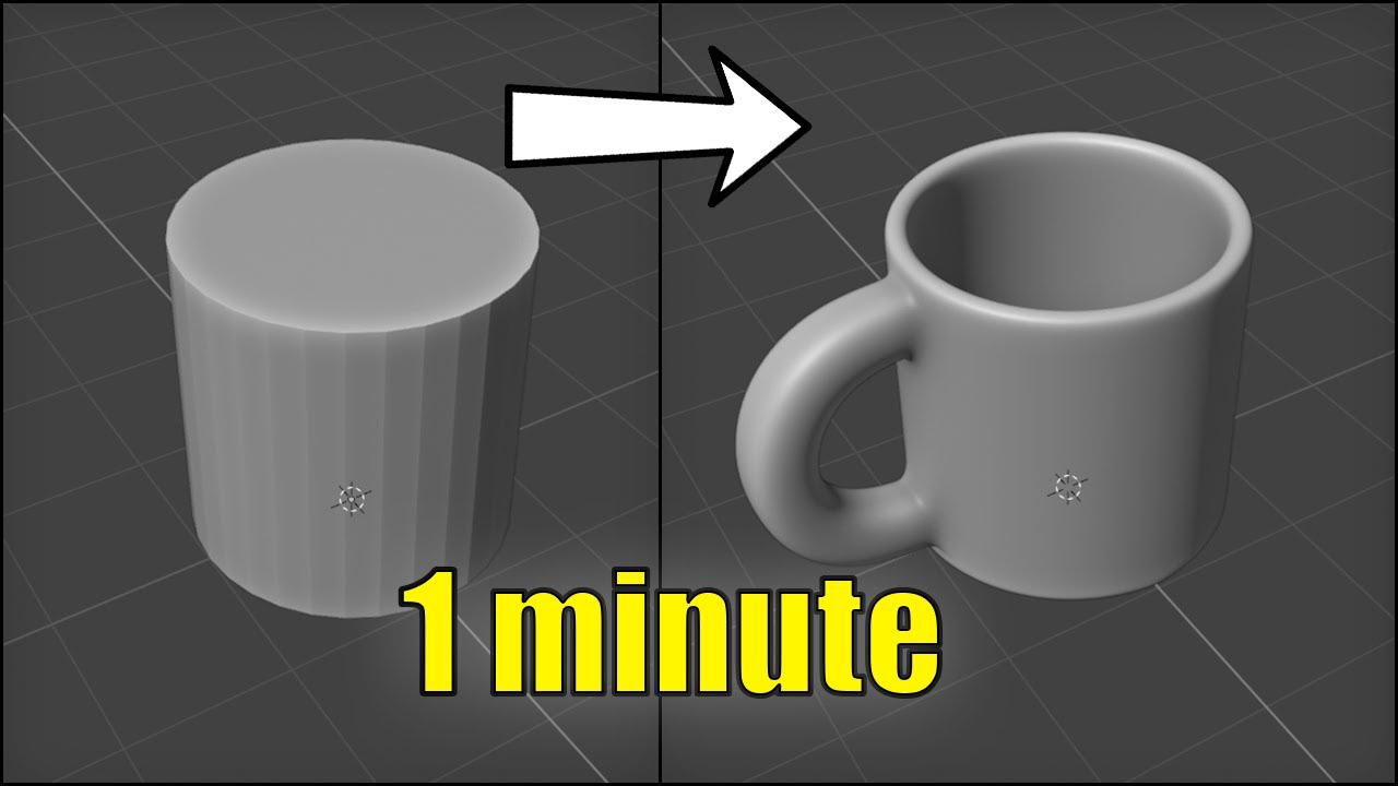 This Blender Coffee Mug Shortcut Saves Hours of Work