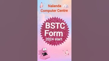 BSTC 2024 #notification #bstc2024 #latest #treanding #shortsviral #school #educational #motivation