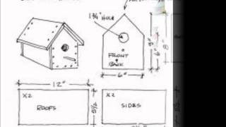 Simple Bird House Plans.