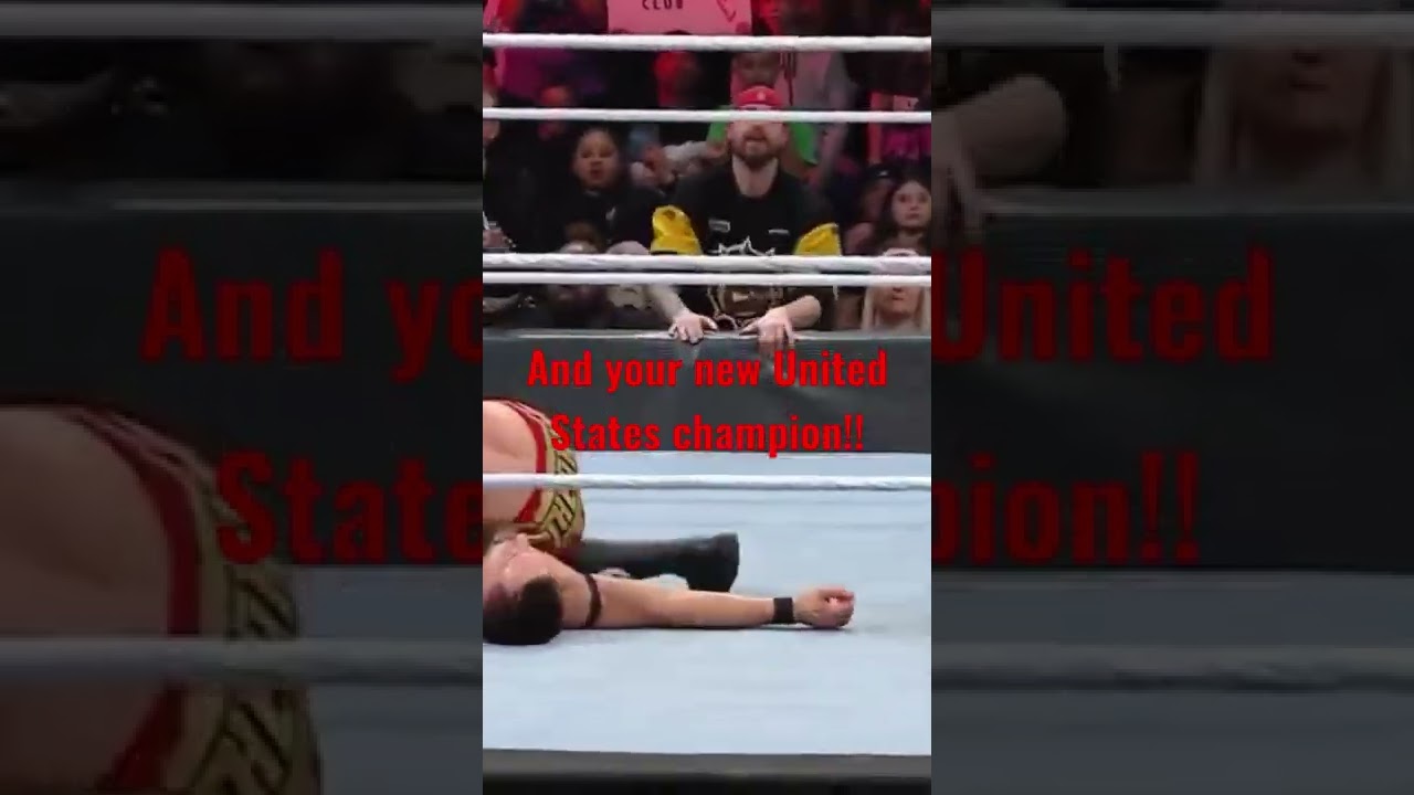 Austin theory wins the United States championship!!!