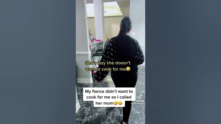 my fiance didn't wanted to cook so I called her mom and this happened