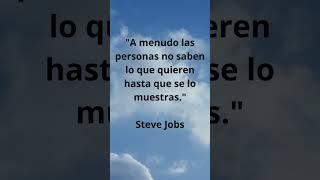Steve Jobs frases de motivación de su mentalidad exitosa #shortsfeed #shorts #2023 #like #education