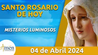 Santo Rosario de Hoy Jueves 04 Abril 2024  l Padre Carlos Yepes l Católica l Rosario l Amén