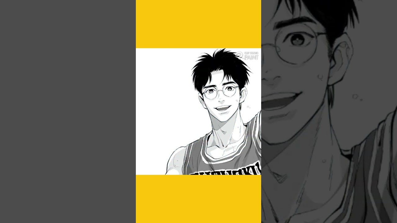 THE FIRST SLAM DUNKが楽しみすぎて木暮公延描いてみた。(初日に見ました。)