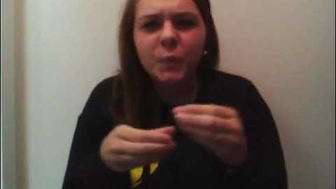 ASL Unit 3 Expressive Video