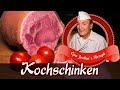 Kochschinken selber machen - Formvorderschinken - Wurst selber machen - Opa Jochen´s Rezept