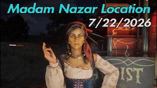 RDR2 Online Madam Nazar Location July 22 2026 #rdo #reddeadonline #madamnazar