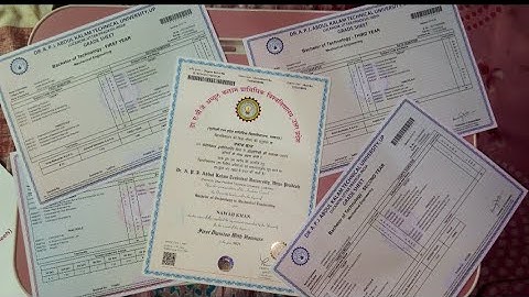 b.tech degree & marksheets #aktu #uptu #uptu2021@nawabmemories9471 @nkmechanicalstudies8358