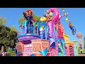【4K】TDL ディズニー・ハーモニー・イン・カラー 2023／ Disney Harmony in Color 2023【7/22 ４号橋付近プラザイン側より 】