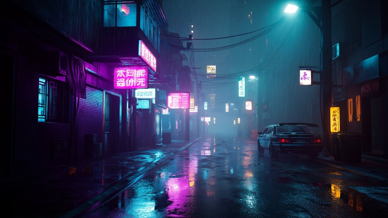 Quantum District 🌆 Cinematic Ambient & Deep Focus Music for Coding & Late Night Work | Low Orbit