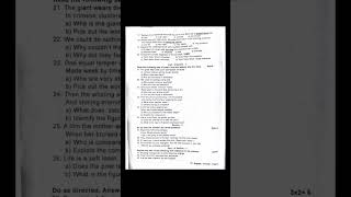 12th English first Revision Question Paper 2023