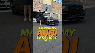 Custom Steering Wheel Install - AUDI MODS &amp; UPGRADES part 11 🏎️💨