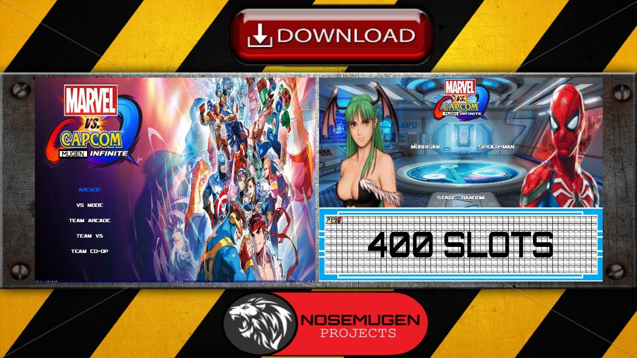 SCREENPACK - [ MUGEN ] - MARVEL VS CAPCOM 90% - 400 SLOTS POR NOSEMUGEN ...