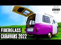 10 Fiberglass Camping Trailers with Molded Body Shells (2022 Lightweight Caravans)