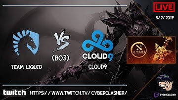 DAC 2017 EU Qualifier - Team Liquid vs Cloud9 #Game 1
