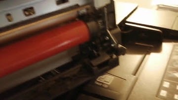 When paper jam near fuser unit in kyocera 5052ci